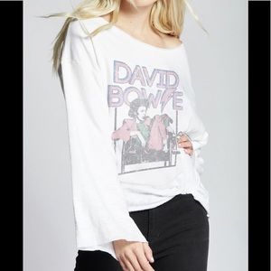 Brand New Recycled Karma David Bowie band bell sleeve